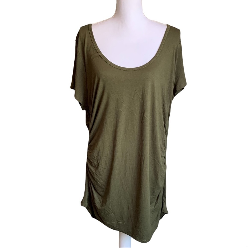 Venus Olive Green Women’s Top Size 2X